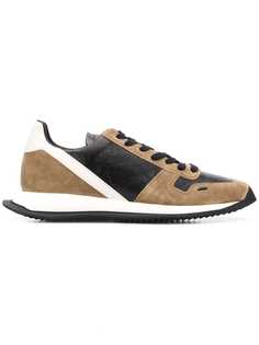 Rick Owens кроссовки с панельным дизайном