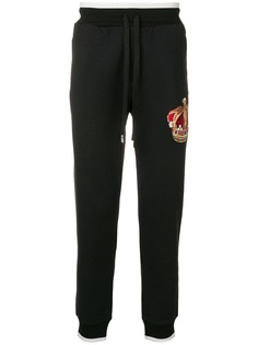 Dolce & Gabbana спортивные брюки с вышивкой