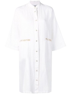 JC de Castelbajac Pre-Owned платье-рубашка 1980-х годов