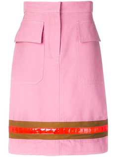 Calvin Klein юбка с полосками