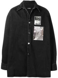 Raf Simons куртка-рубашка в стиле оверсайз
