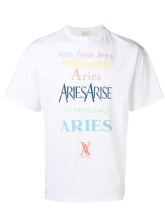 Aries футболка с логотипом Perfume