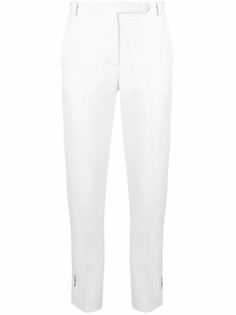 Styland logo printed tailored trousers