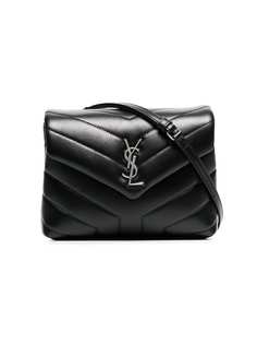 Saint Laurent стеганая сумка на плечо Monogram