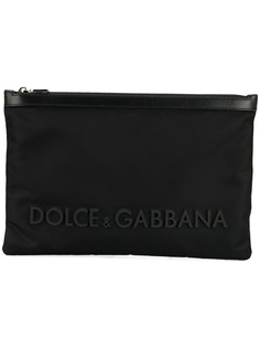 Dolce & Gabbana клатч с логотипом