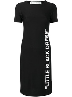 Off-White платье Little Black Dress