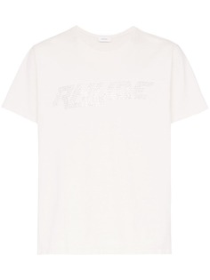Rhude футболка с короткими рукавами и кристаллами Swarovski