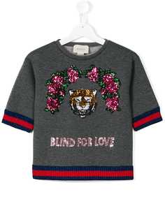 Gucci Kids толстовка Blind For Love