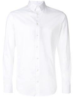 Giorgio Armani однотонная рубашка на пуговицах