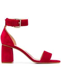 Red Valentino босоножки на наборном каблуке