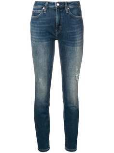 Calvin Klein Jeans джинсы скинни с эффектом потертости