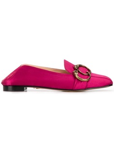 Charlotte Olympia лоферы с пряжкой