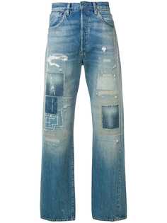Levis Vintage Clothing джинсы с эффектом потертости
