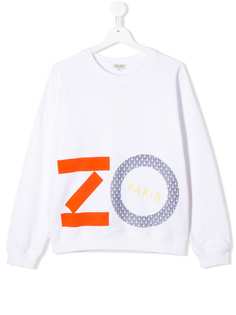 Kenzo Kids толстовка с логотипом