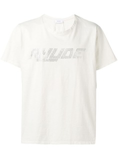 Rhude футболка с логотипом