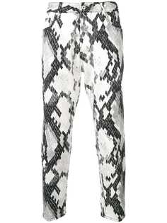 Just Cavalli джинсы скинни с узором