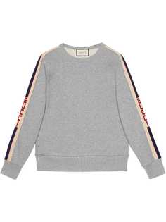 Gucci толстовка с полосками