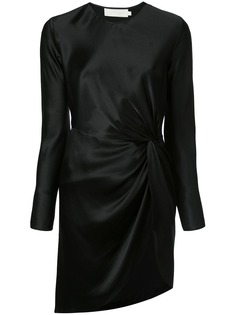 Michelle Mason платье мини с узлом спереди