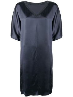 Fabiana Filippi платье миди с V-образным вырезом