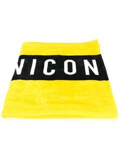 Dsquared2 пляжное полотенце с принтом Icon