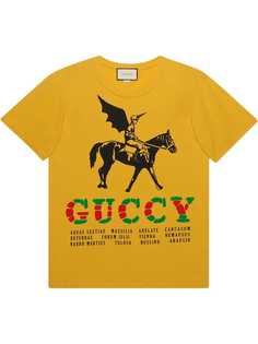 Gucci футболка оверсайз Winged Jockey