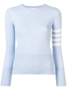 Thom Browne кашемировый пуловер с полосками 4-Bar