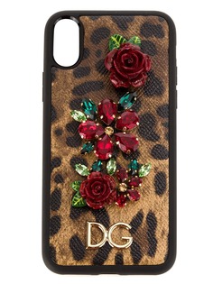 Dolce & Gabbana декорированный чехол для iPhone X
