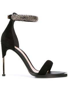 Alexander McQueen босоножки с декоративной отделкой