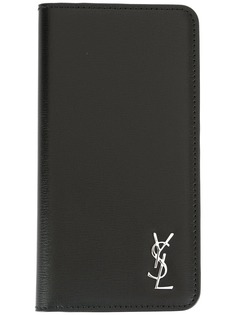 Saint Laurent чехол для iPhone X с логотипом