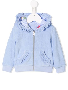 Lapin House худи на молнии с оборками