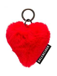 Balenciaga брелок для ключей в форме сердца