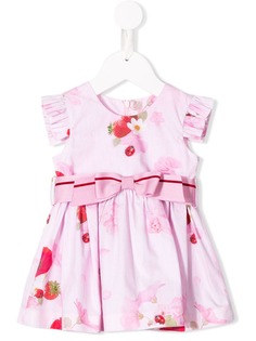 Lapin House расклешенное платье с цветочным принтом