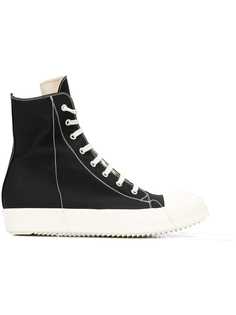 Rick Owens DRKSHDW кроссовки с контрастной шнуровкой