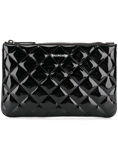 Balenciaga стеганый клатч Ville M