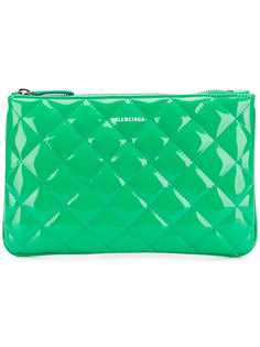 Balenciaga стеганый клатч Ville M
