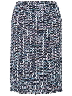 Coohem твидовая юбка-карандаш