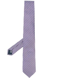 Lanvin галстук с геометрическим принтом