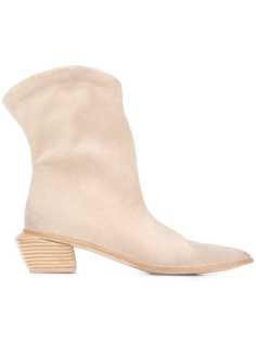 Marsèll ковбойские ботильоны на наборном каблуке