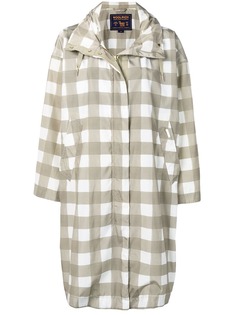 Woolrich плащ в клетку