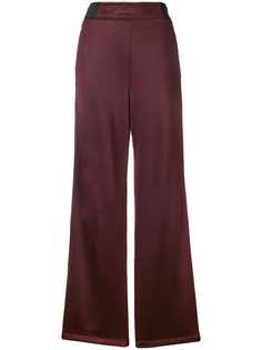 T By Alexander Wang side button stripe trousers