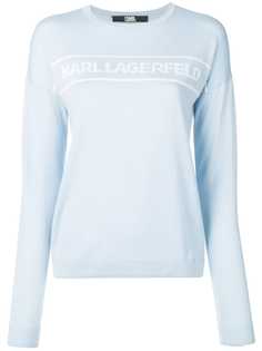 Karl Lagerfeld пуловер с логотипом