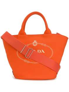 Prada сумка-шоппер с логотипом