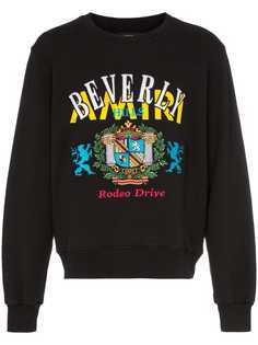 Amiri свитер с круглым вырезом и логотипом Beverly Hills