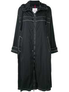 Moncler пальто на молнии с капюшоном