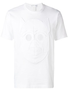 Comme Des Garçons Shirt футболка с отделкой в виде собаки