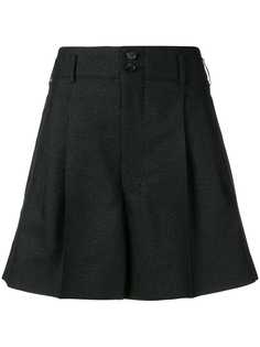 Comme Des Garçons широкие шорты со складками