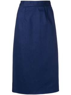 Céline Pre-Owned юбка миди прямого кроя