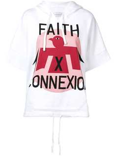 Faith Connexion худи с короткими рукавами и принтом логотипа