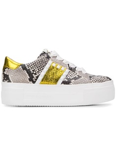Kennel&Schmenger кроссовки с принтом змеиной кожи на платформе