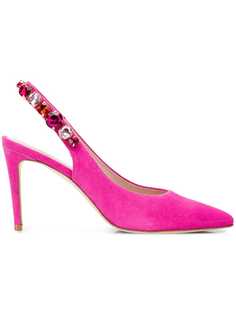 Kennel&Schmenger декорированные туфли-лодочки с ремешком на пятке